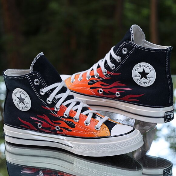 Converse Chuck Taylor 70 Hi Flames - Picture 8 of 13
